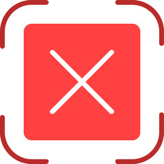 Fototapeta premium Crossed Icon