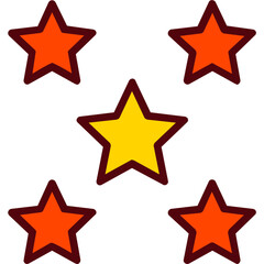 5 Stars Icon