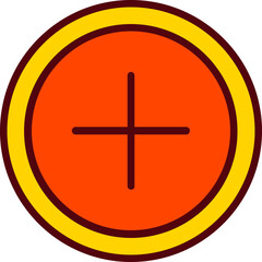 Obraz premium Plus Sign Icon