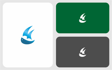 yatch vector logo design