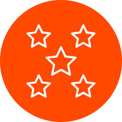 Obraz premium 5 Stars Icon