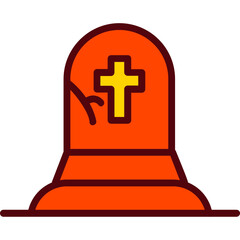 Fototapeta premium Tombstone Icon