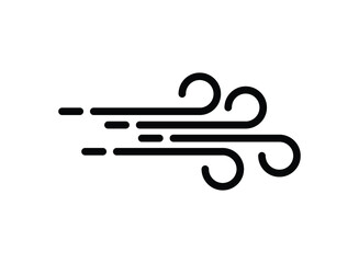 wind icon or logo isolated sign symbol vector illustration - high quality black style vector icons.