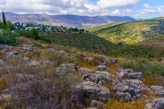 Galilee landscape, in Karmiel