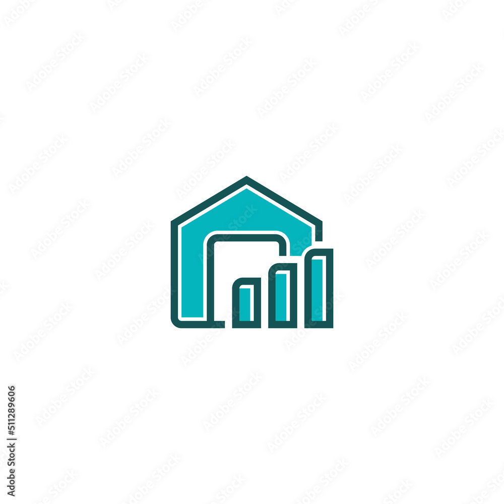 Poster chart line icon. linear style sign for mobile concept and web design. outline vector icon. symbol, l
