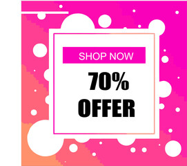 discount banner template