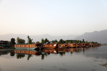boats on the river 