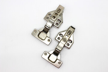A picture of Stainless Steel Hydraulic Hinges with selective focus