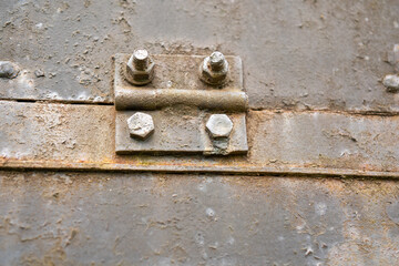 old rusty door