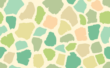 Abstract modern giraffe seamless pattern. Animals trendy background. Colorful decorative vector stock illustration for print, card, postcard, fabric, textile. Modern ornament of stylized skin