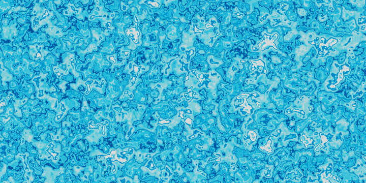 Abstract blue ink blot watercolor background with liquid fluid texture for background, wallpaper, wrapping, banner, card, header in concept ocean, summer vacation, sunlight, water.