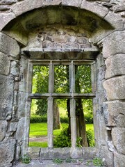 Whalley Abbey in Whalley Lancashire England. Incredible 14th century Cistercian Abbey in the Ribble Valley. 
