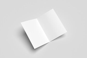 Bifold brochure mockup