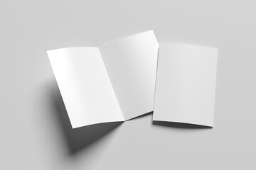 Bifold brochure mockup