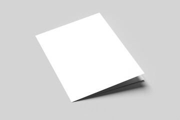 Bifold brochure mockup