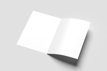 Bifold brochure mockup