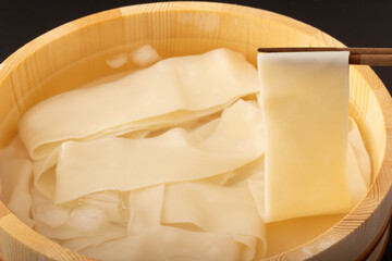 群馬名物　ひもかわうどん