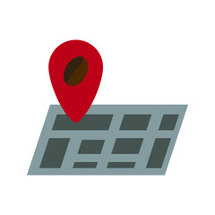 maps coffee vector for website symbol icon presentation