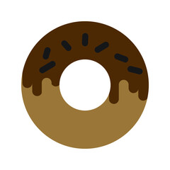 Obraz premium donut vector for website symbol icon presentation