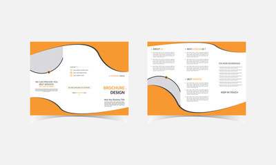Creative Business Tri Fold Brochure Design and Print Template