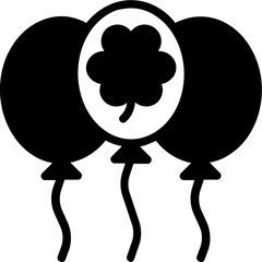 balloon glyph icon