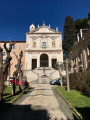 Fototapeta premium sunny day in Rome