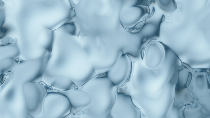 Closeup of Abstract Smooth Chromatic fluid waves background with LED Texture. Liquid holographic colorful texture background. Highly-textured. High quality details