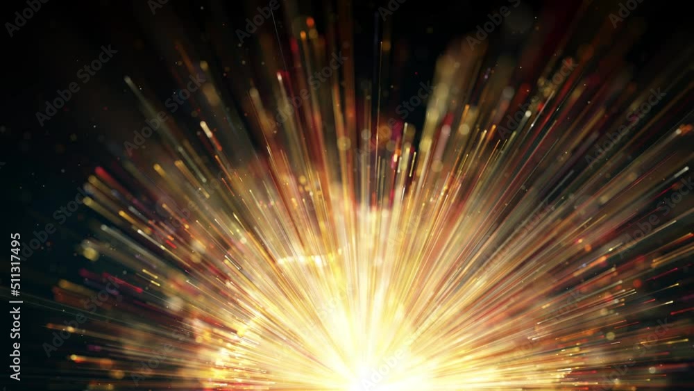 Poster shockwave star explosion background fx loop/ 4k animation of an abstract shockwave explosion backgro