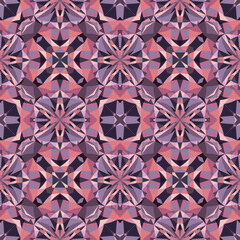 Colorful geometric pattern, ornament, vector decorative texture.