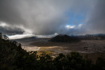 Bromo Mountain, It's Volcano Mountain in Surabaya, Indonesia