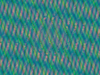 サイケデリックなネオンカラーの抽象イメージ