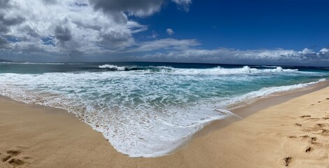 Panoramas of the shorelines of Oahu

