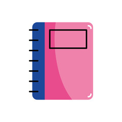 pink notebook supply