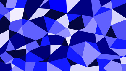 abstract geometric polygon blue background illustration, perfect for wallpaper, backdrop, postcard, background for your design