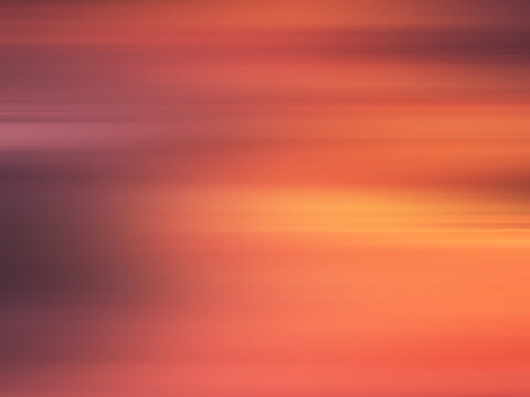 Vibrant and vivid sunset background long exposure