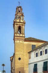 Fototapeta na wymiar Santa Ana church in Ecija, Spain