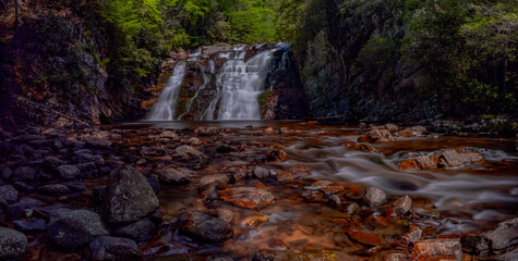 Laurel Falls in Tennessee