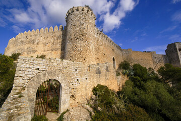 Fototapeta na wymiar Castillo de Santueri. Felanitx. Comarca de Migjorn. Mallorca. Baleares.