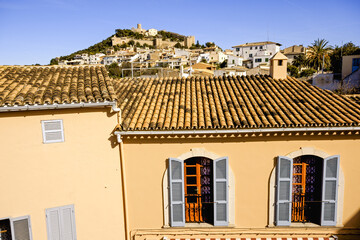 Castillo de Capdepera (s.XII-XIV).Capdepera.Comarca de Llevant. Mallorca. Baleares.España.