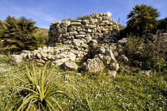 Poblado Talai&ograve;tico de Es Claper des Gegant. .Capdepera.Comarca de Llevant. Mallorca. Baleares.Espa&ntilde;a.