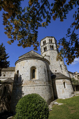 Fototapeta na wymiar Monasterio de Sant Pere de Galligants (s.X - s.XII).Girona.España.