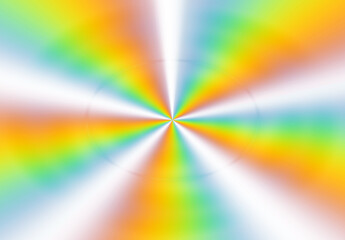 Obraz premium arc-en-ciel rayonnant, 