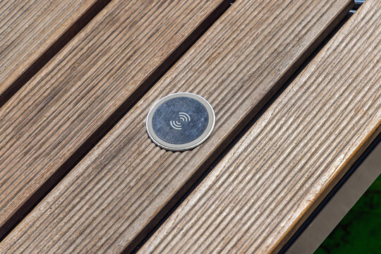Built in Bench Wireless Charger Power