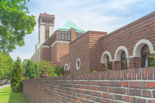 Poland, Upper Silesia, Gliwice Zatorze, Christ the King Church