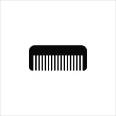 comb icon vector design logo element. comb of beauty, hair stylist, fashion, salon women in comb illustration.