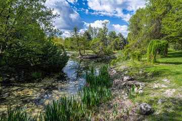 Arboretum and Botanical Garden in Spring, Moscow, Idaho