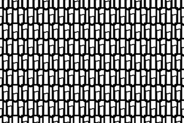 Fototapeta premium Seamless pattern completely filled with outlines of water game symbols. Elements are evenly spaced. Vector illustration on white background