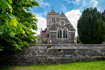 St. Giles’ Church in Shipbourne near Tonbridge, Kent, England