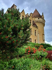 castle in the garden
