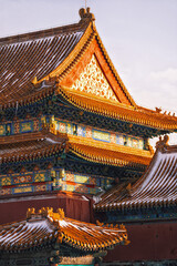 Obraz premium the forbidden city in beijing, china